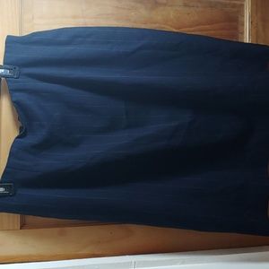 Jones New York blue pin striped skirt Size 18W
